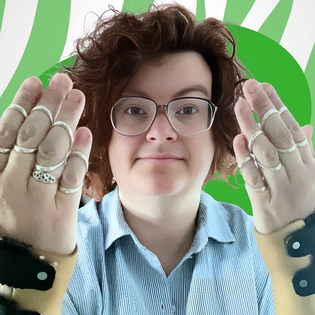 🦓 Splint Hero Maartje during Hypermobility Month